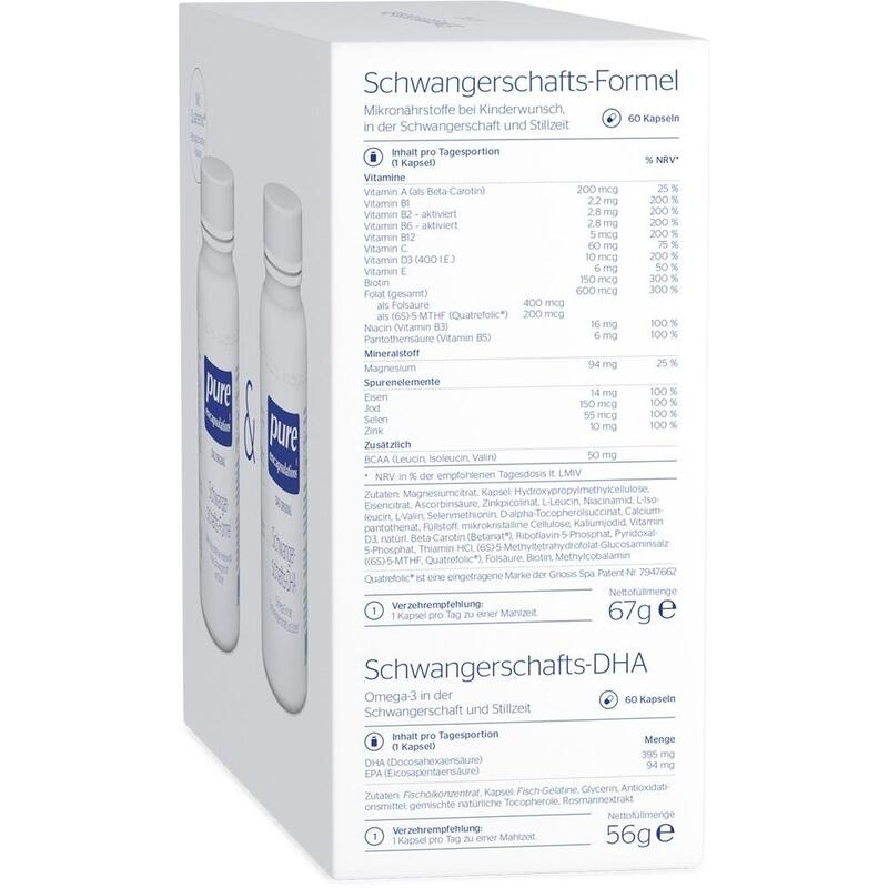 PURE ENCAPSULATIONS Schwangerschafts-Box Kapseln