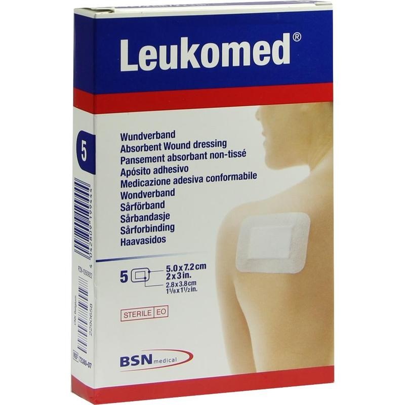 LEUKOMED sterile Pflaster 5x7,2 cm