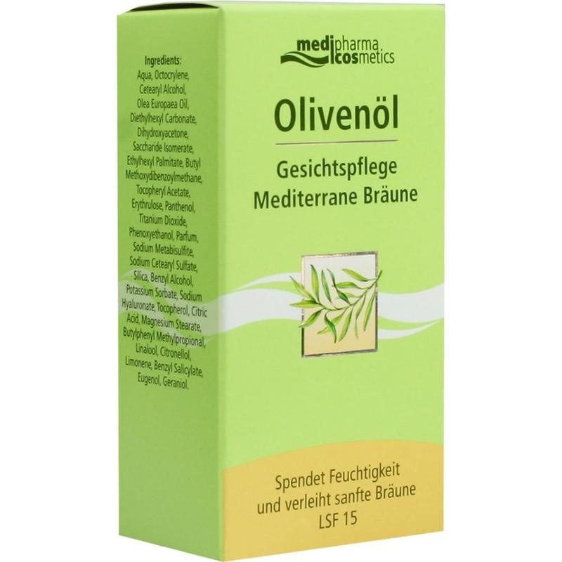OLIVENÖL GESICHTSPFLEGE Creme mediterrane Bräune