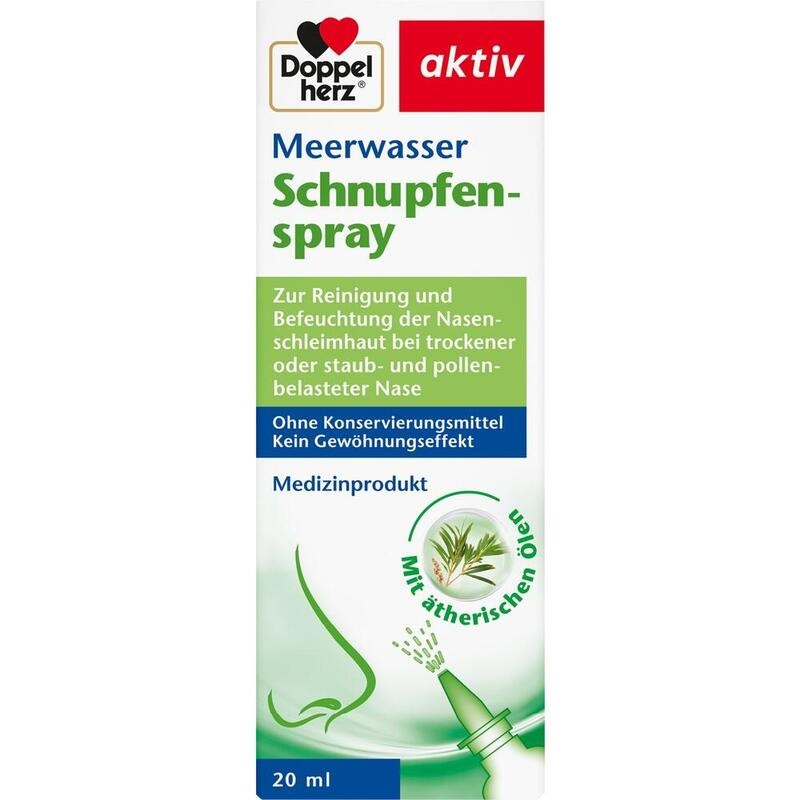 DOPPELHERZ Meerwasser Schnupfenspray