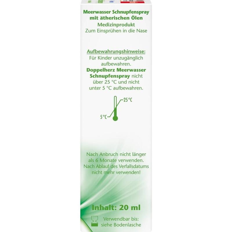 DOPPELHERZ Meerwasser Schnupfenspray