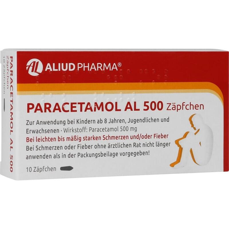 PARACETAMOL AL 500 Suppositorien