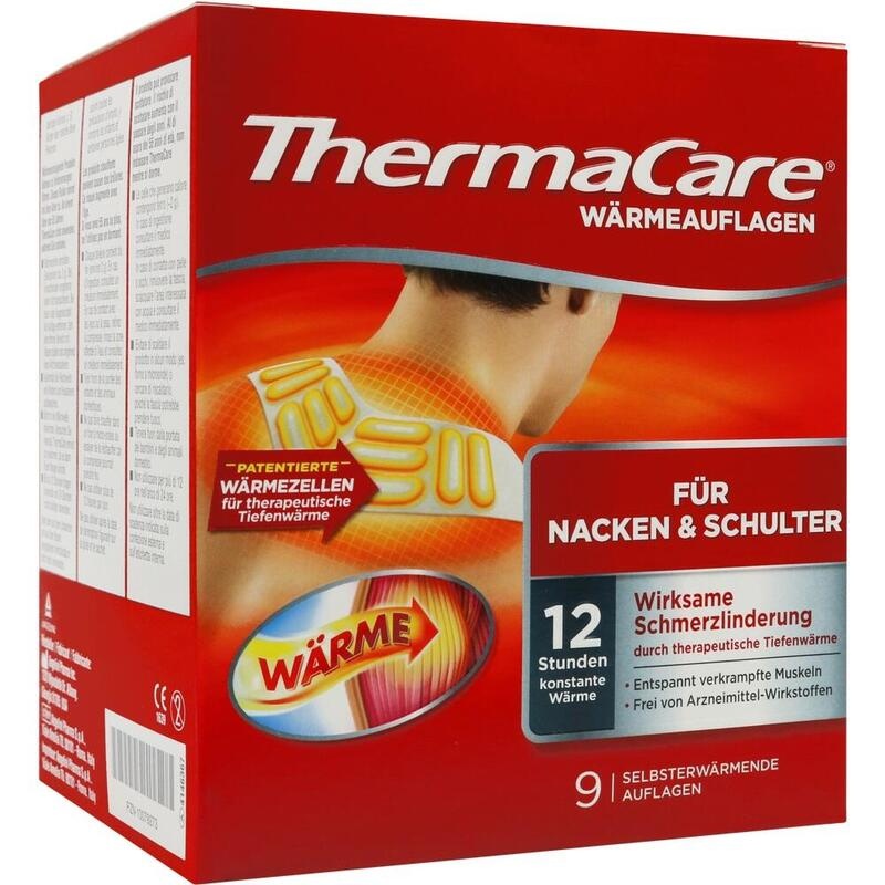 THERMACARE Nacken/Schulter Auflagen z.Schmerzlind.