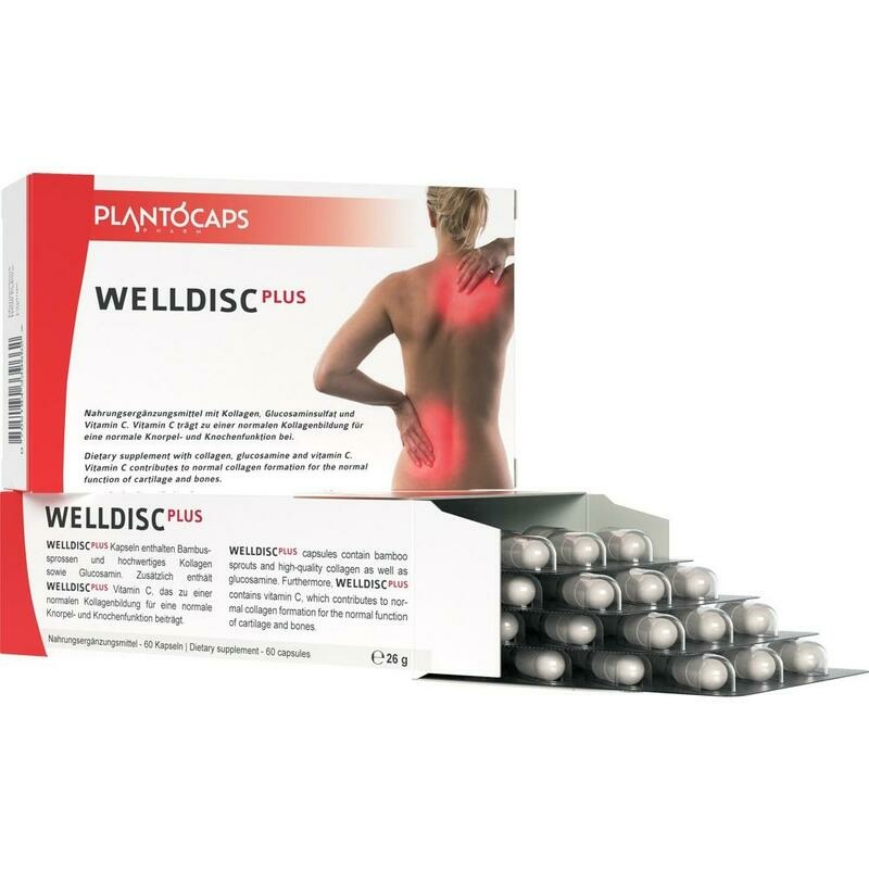 PLANTOCAPS Welldisc Plus Kapseln
