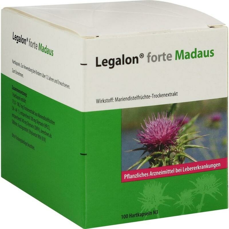 LEGALON forte Madaus Hartkapseln