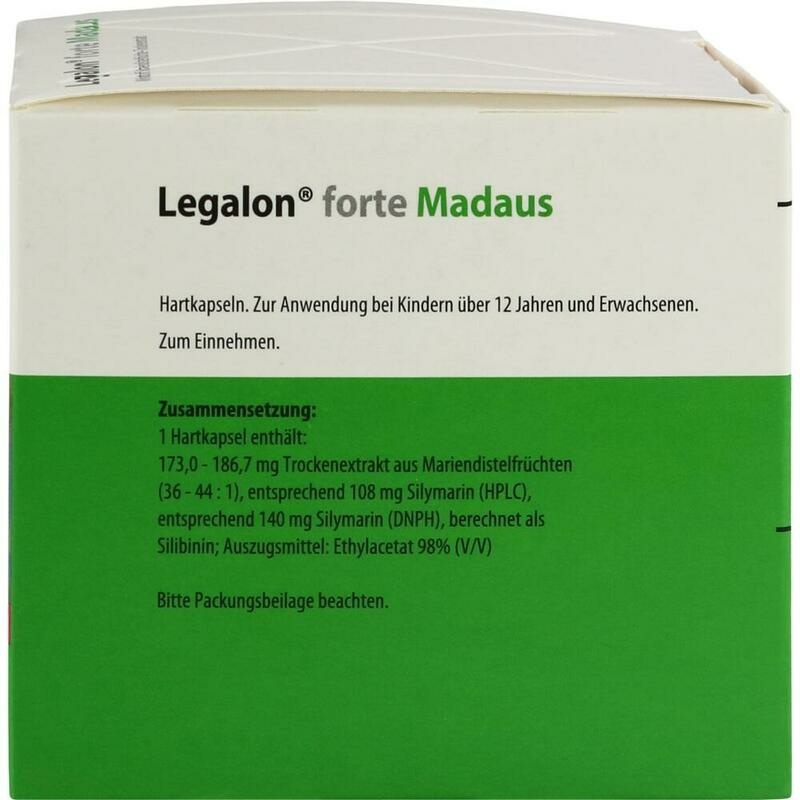 LEGALON forte Madaus Hartkapseln