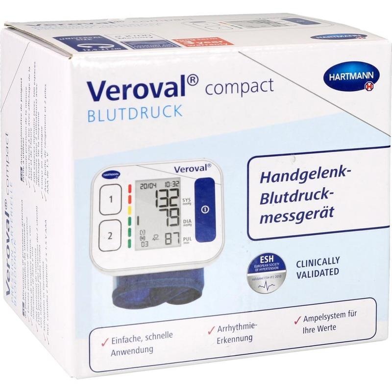VEROVAL compact Handgelenk-Blutdruckmessgerät
