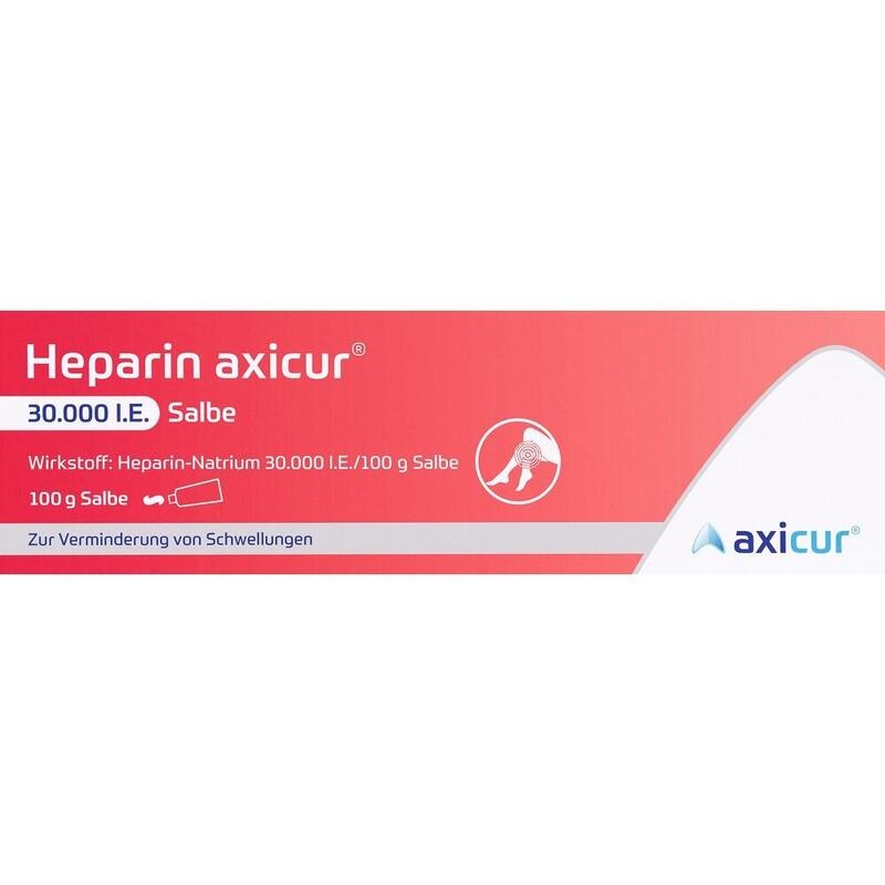 HEPARIN AXICUR 30.000 I.E. Salbe