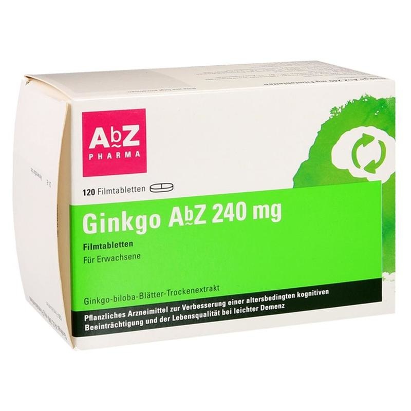 GINKGO AbZ 240 mg Filmtabletten
