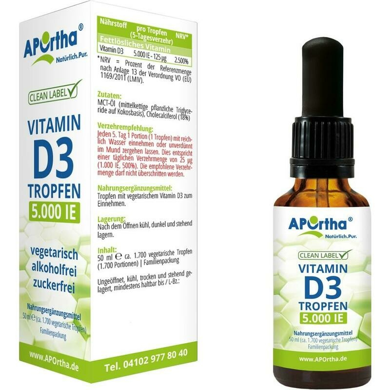 VITAMIN D3 TROPFEN 5.000 I.E. 125 μg