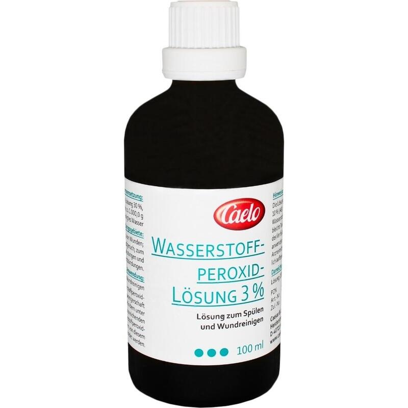 WASSERSTOFFPEROXID 3% Caelo Lsg.Standard Zul.