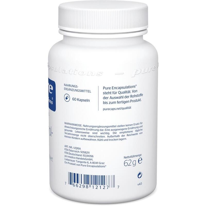 PURE ENCAPSULATIONS Ubiquinol QH 100 mg Kapseln