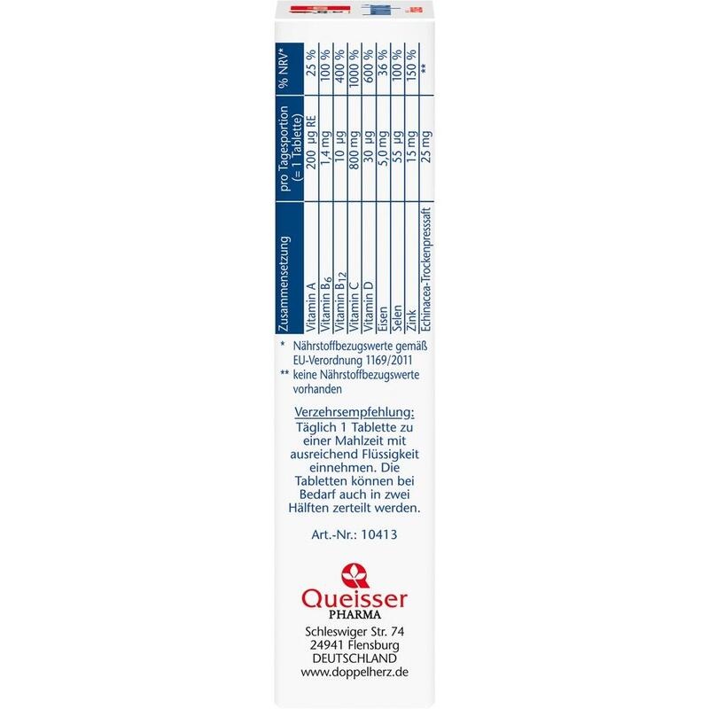 DOPPELHERZ Immun plus Echinacea Depot Tabletten