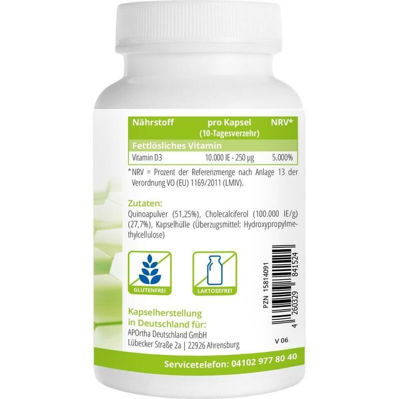 VITAMIN D3 DEPOT 10.000 I.E. Kapseln