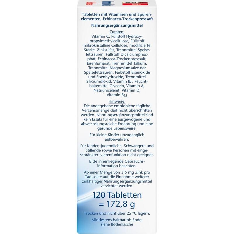 DOPPELHERZ Immun plus Echinacea Depot Tabletten