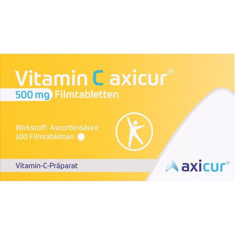 VITAMIN C AXICUR 500 mg Filmtabletten