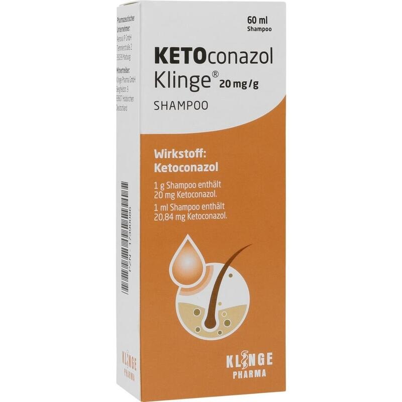 KETOCONAZOL Klinge 20 mg/g Shampoo