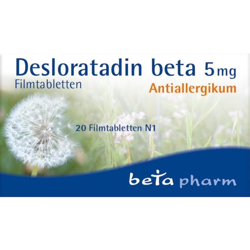 DESLORATADIN beta 5 mg Filmtabletten