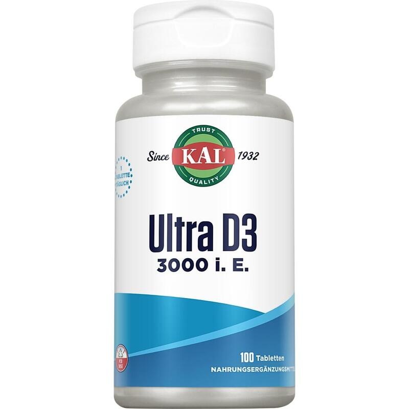 VITAMIN D3 3000 I.E. Ultra KAL Tabletten