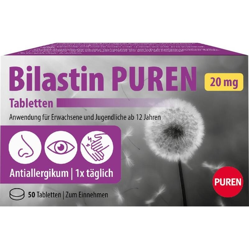 BILASTIN PUREN 20 mg Tabletten