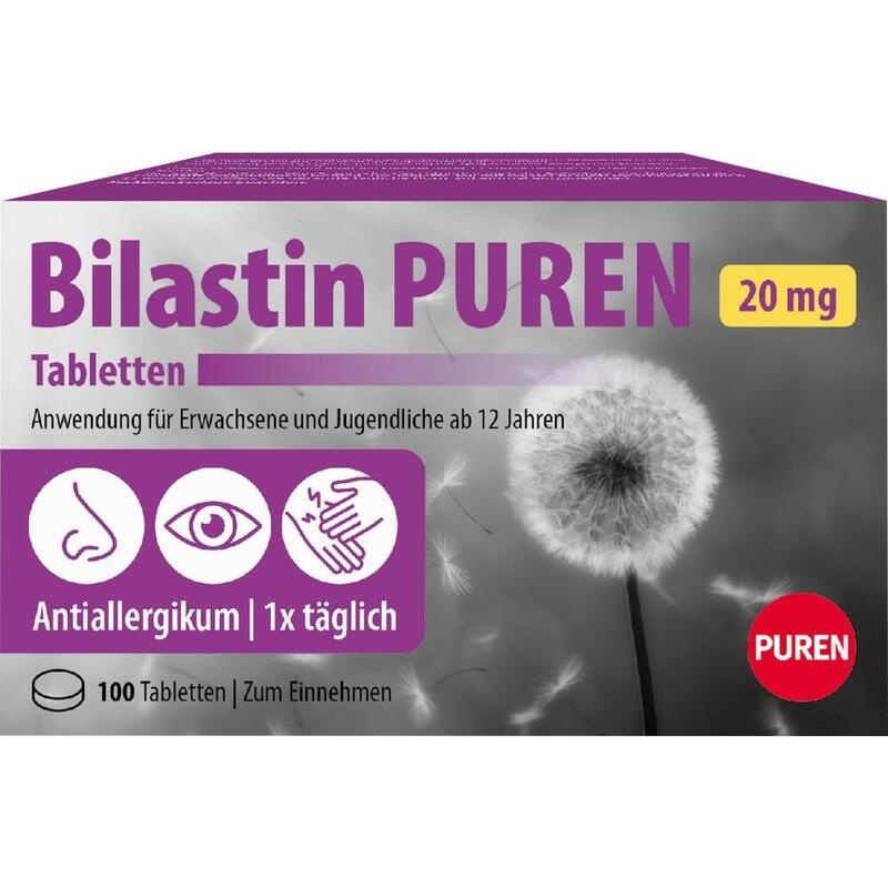 BILASTIN PUREN 20 mg Tabletten